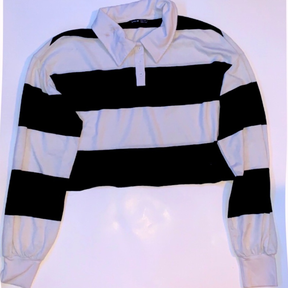 Striped crop top